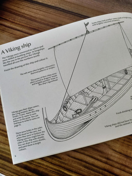The Vikings Activity Book