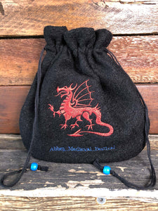 Embroidered Wool Bags