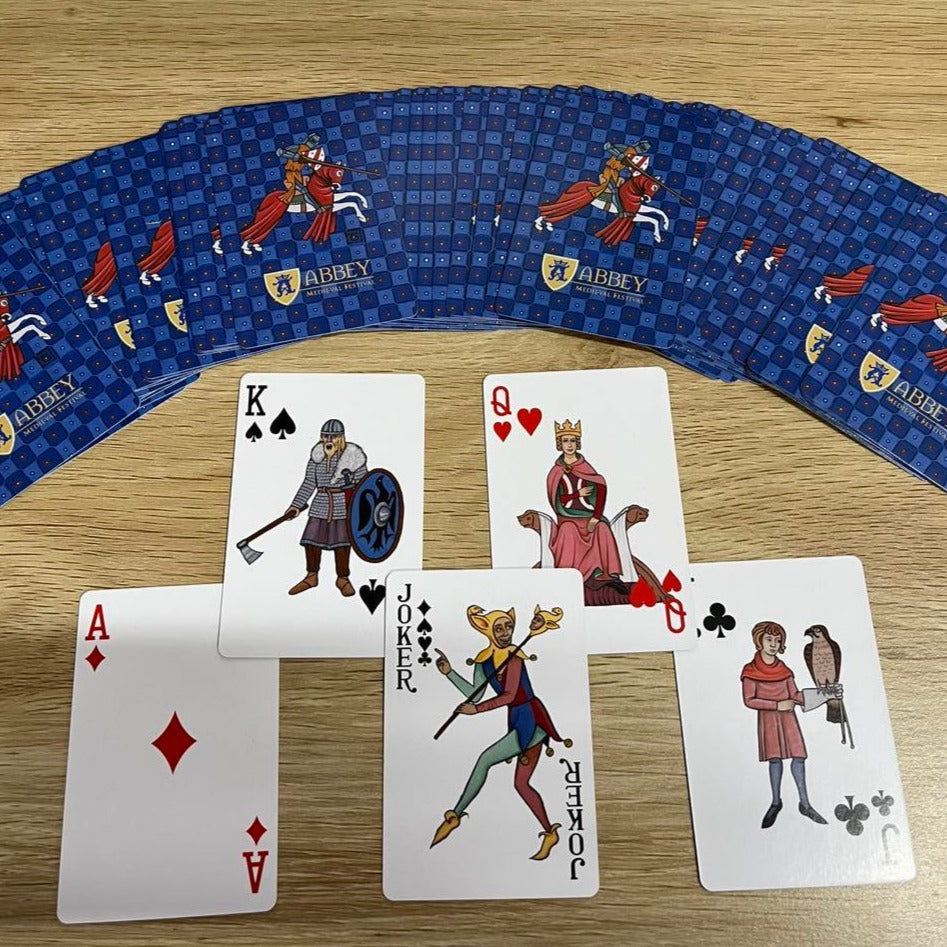 Abbey Medieval Festival Deck of Cards  (MR)