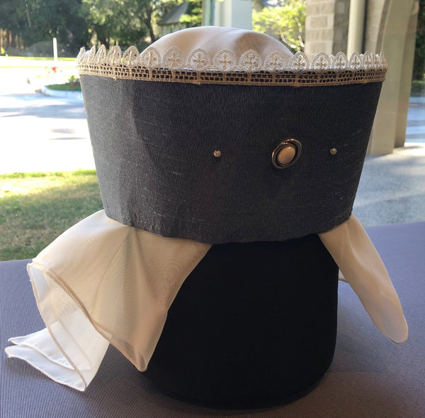 Abbey Made Women Chinstrap Crown & Veil
