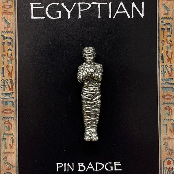 Mummy Pewter Pin Badge (JW)