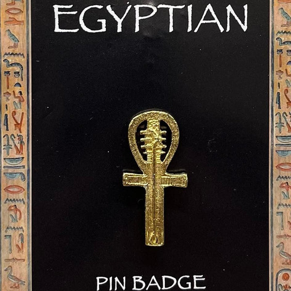 Egyptian Ankh Pin Badge (JW)