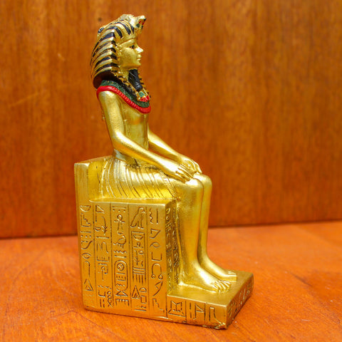RAMESSES II Egyptian Pharaoh on throne (KP)