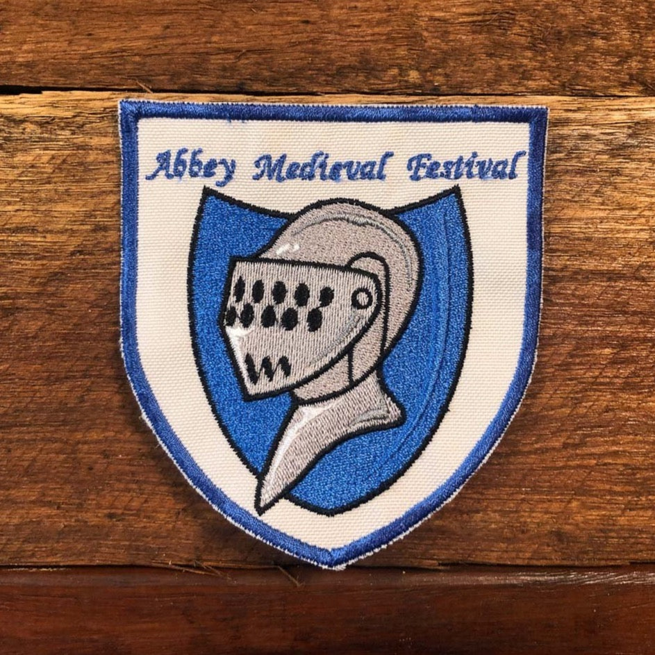 Sew-on Patch - Abbey Medieval Festival Helm (CB)