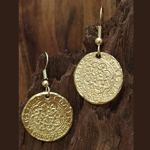 Medieval Coin Earrings (EW)
