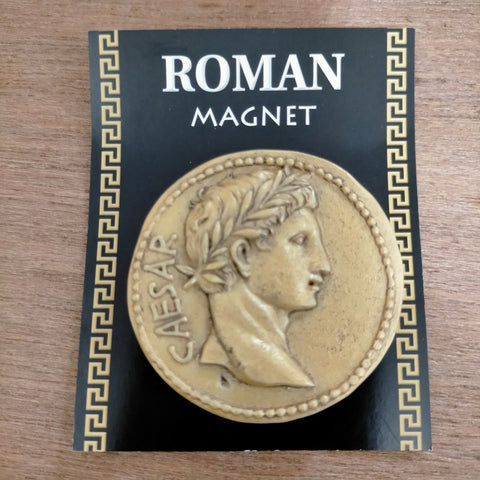 Roman Coin Gold Resin Magnet