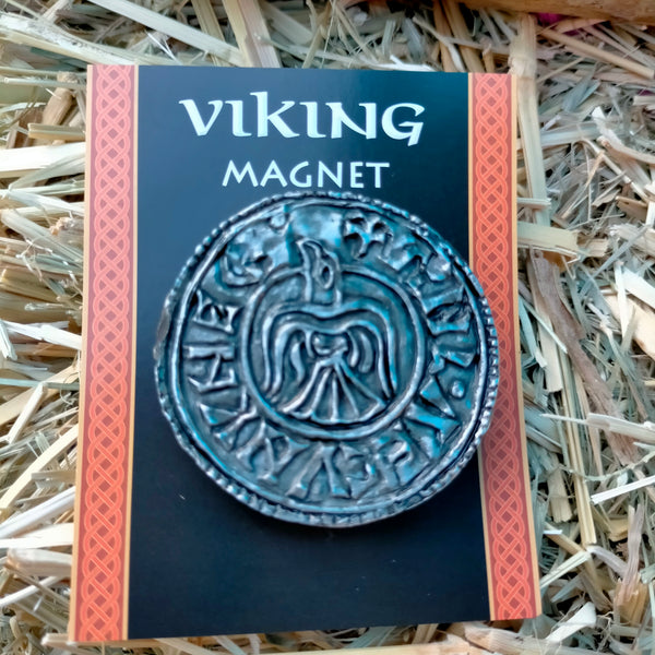 Viking Silver Coin Magnet (MW)