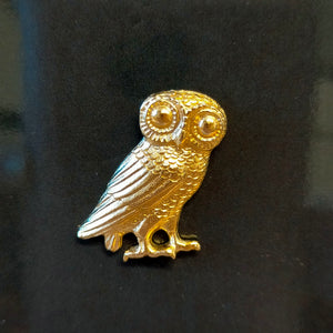 Roman Owl Pin Badge (JW)