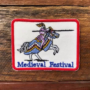 Sew-on Patch - Abbey Medieval Festival Joust